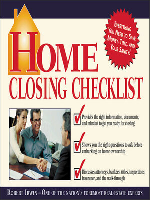 cover image of Home Closing Checklist